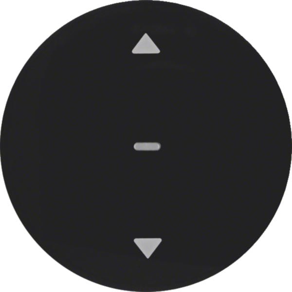 BERKER - BRK85241131 PULS. X VEN.R1/R3/1930/R.CLASSIC NERO