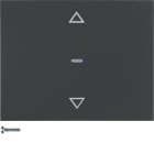 BERKER - BRK85241175 PULS.PER VEN.K1 ANTRACITE OPACO, VERN.