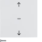 BERKER - BRK85241189 PULS.PER VEN.SERIE S1/B3/B7 BIA.POL.LUC.