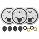 GIRA - GGI856500 SET GUARNIZIONI SCATOLA SYSTEM 106 BIANC