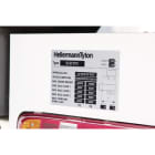 HELLERMANNTYTON Srl - HEE596-90002 ETICHETTA SET CON SOVRALAMINA 63X51MM