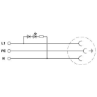 PHOENIX CONTACT - PHC0804041 EO-CF/PT/LED/GN PRESA