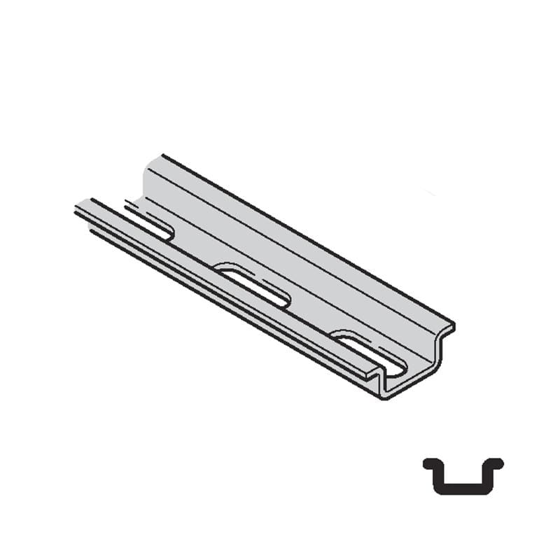 SCAME PARRE SPA - SCA865.240 GUIDA DIN ESECUZ.OMEGA 15X5,5 S/FORI