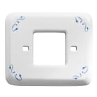 LE PROLUNGHE SAS - PRG8656 PLACCA DECORO ANGOLI BLU LINEA AMICA