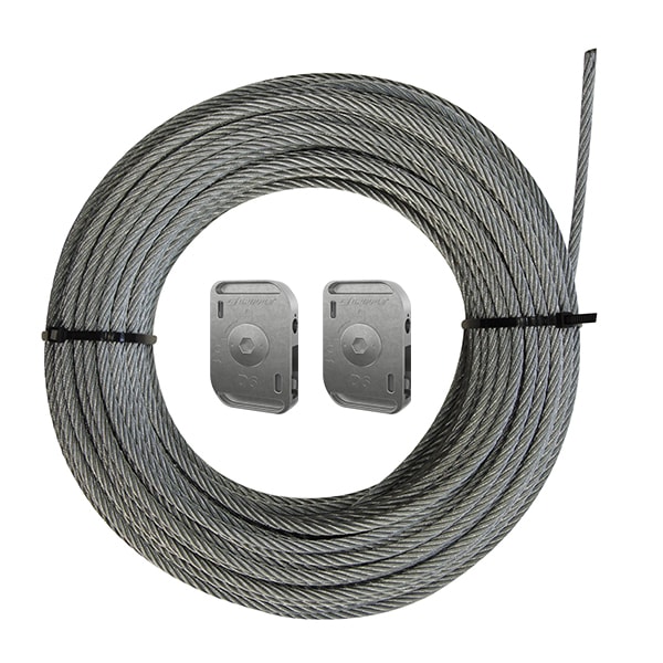 GRIPPLE SRL - GRRCTI68 Tesata Orizz. 6mm 2 mors. D6 e cavo 8 m