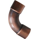 LE PROLUNGHE SAS - PRG8725 CURVA 90 F/F D.20 MM RAME ANTICATO