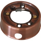 LE PROLUNGHE SAS - PRG8727/2 BASE PORTAFRUTTO 2FORI D.20 MM RAME ANT.