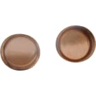 LE PROLUNGHE SAS - PRG8738 TAPPO CHIUSURA FORI RAME SATINATO D.20