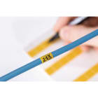 HELLERMANNTYTON Srl - HEE598-51402 AUTOLAMINANTE MANUALE GIALLO 25X76 60PZ
