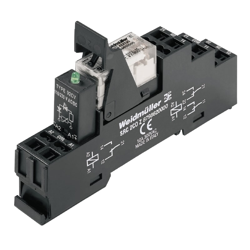WEIDMULLER - WEI8798630000 RCLKITZ 24VDC 2CO LED