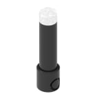 LINEA LIGHT (ILED) - ILD83037 CONTROC.PVC NERO ORMA GLASS D29X112