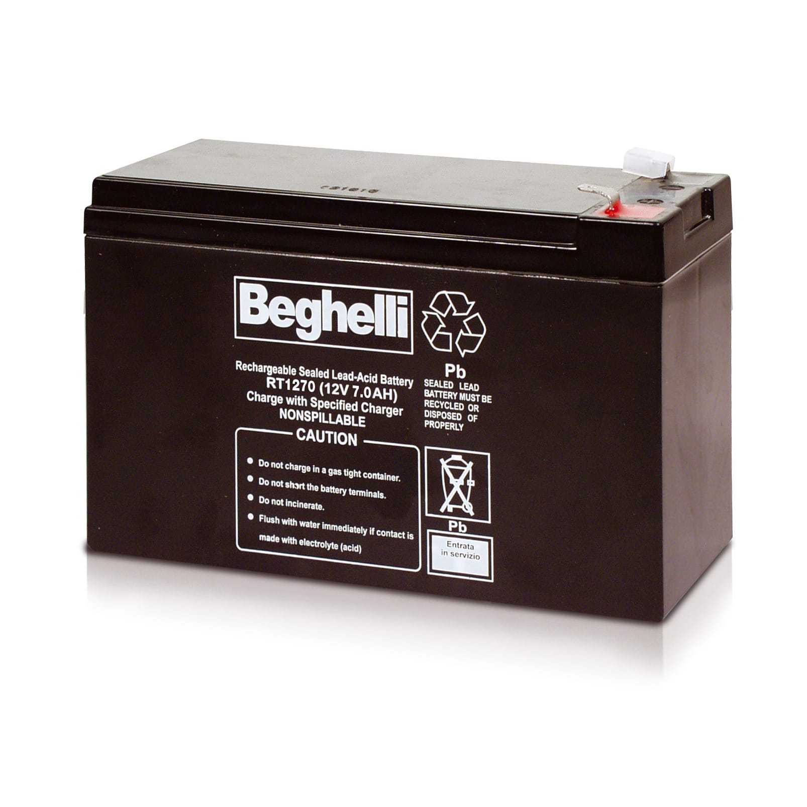BEGHELLI - BEG8805 PB 12V 7AH T1