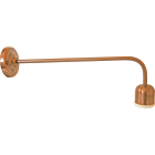 LE PROLUNGHE SAS - PRG8834 APPLIQUE IN RAME SATINATO C/BRACCIO 50cm