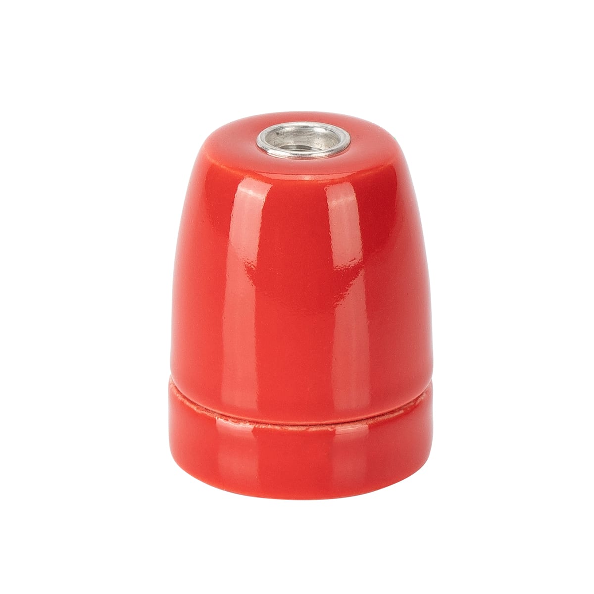 FANTON SRL - FME89152 PORTALAMPADA CERAMICA E27 CON GHIERA RO