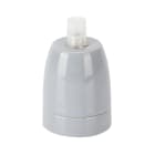 FANTON SRL - FME89153 PORTALAMPADA CERAMICA E27 CON GHIERA GR