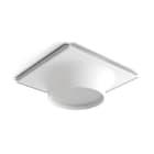 BELFIORE SRL - NVT8935B-4014 Plafoniera in CRISTALY con parte elettrica a LED a incasso a plafone dal design moderno con diffusore in vetro da soffitto, luce