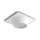 BELFIORE SRL - NVT8935C-4015 Plafoniera in CRISTALY con parte elettrica a LED a incasso a plafone dal design moderno con diffusore in vetro da soffitto, luce
