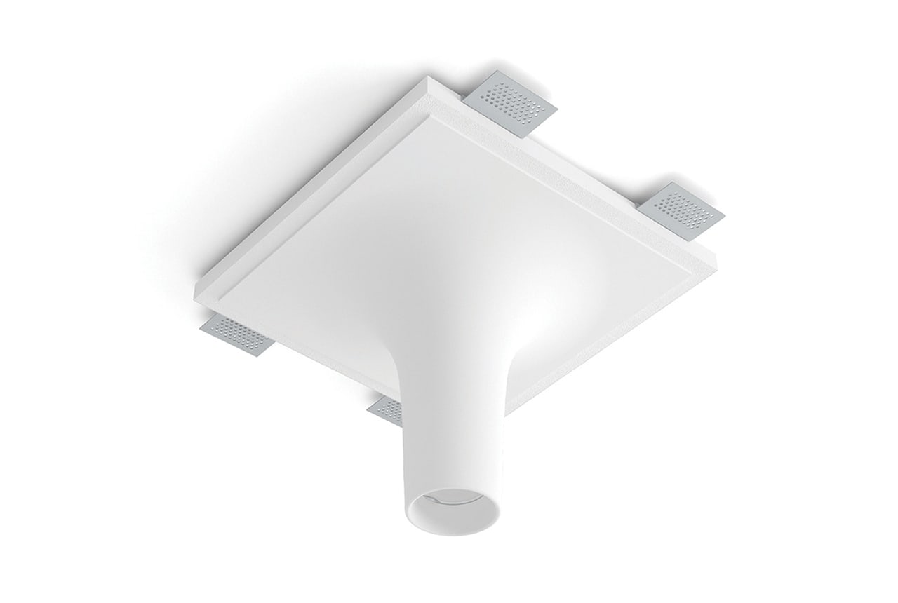 BELFIORE SRL - NVT8935H-35 Plafoniera in CRISTALY con parte elettrica a LED a incasso a plafone dal design moderno da soffitto, luce monoemissione.
