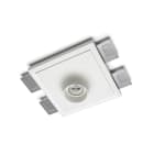 BELFIORE SRL - NVT8935L-35 Plafoniera in CRISTALY con parte elettrica a LED a incasso a plafone dal design moderno da soffitto, luce monoemissione.