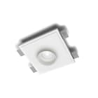 BELFIORE SRL - NVT8935M-3008 Plafoniera in CRISTALY con parte elettrica a LED a incasso a plafone dal design essenziale con diffusore in vetro per soffitto,