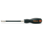 BM SPA - BMM008970010 Portainserti flessibile con impugnatura attacco esagonale cromato