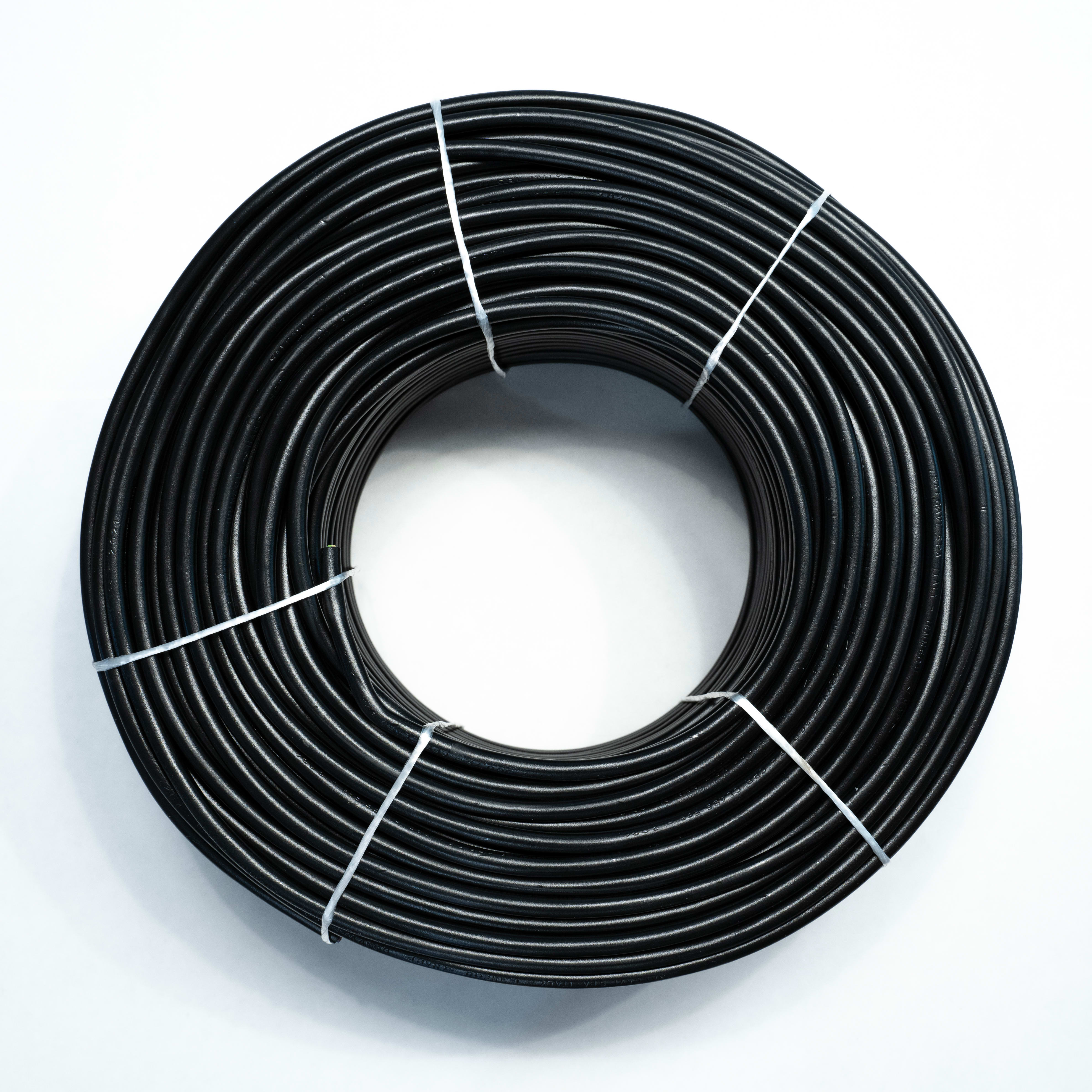 LE PROLUNGHE SAS - PRG8973/N CAVO TONDO 3G0.75 NERO - MT.100