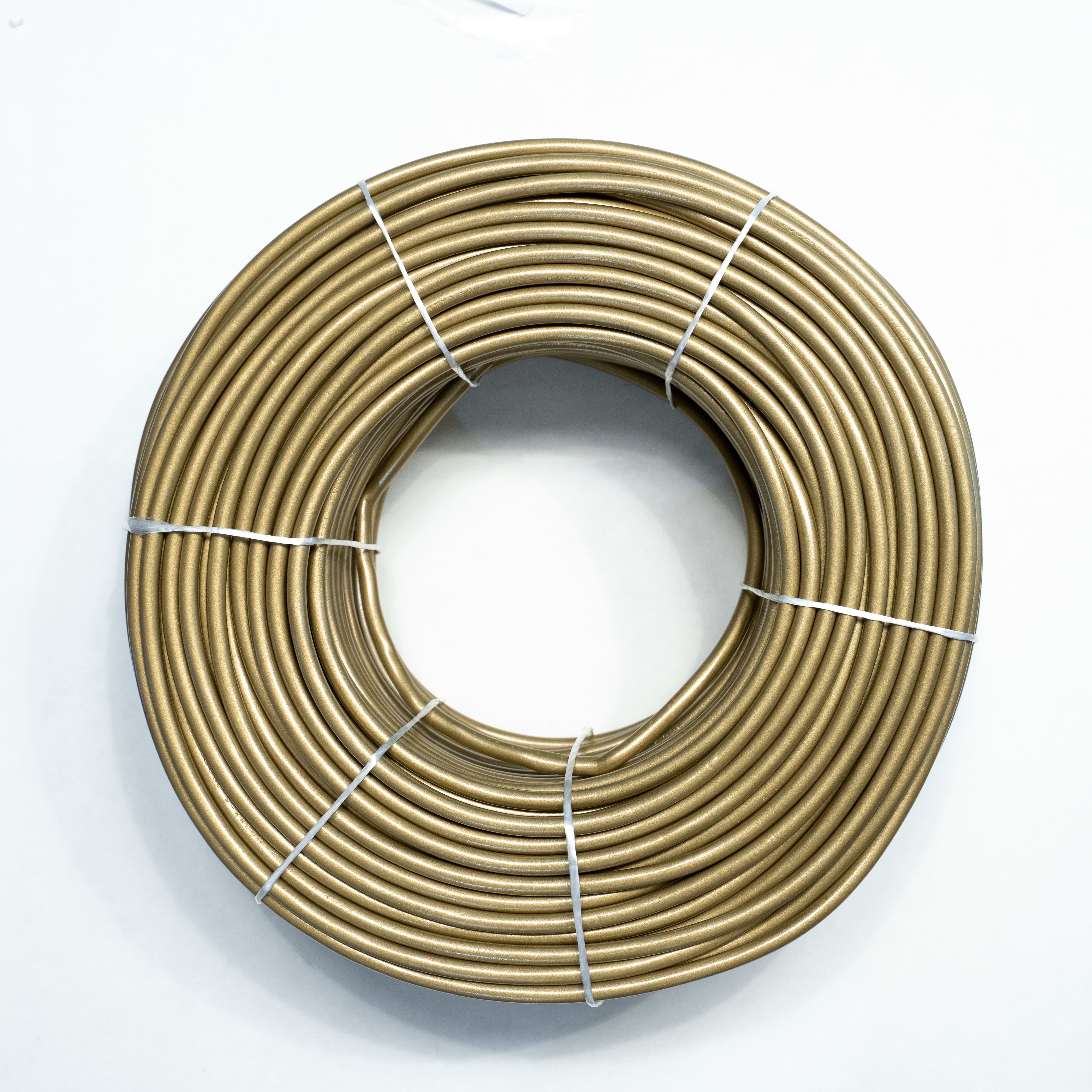 LE PROLUNGHE SAS - PRG8973/OR CAVO TONDO 3G0.75 ORO - MT.100