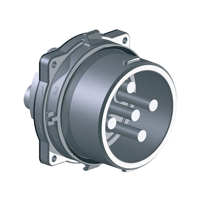 SCAME PARRE SPA - SCA899.SD2A3NE01 SPINA DA INCASSO 250A 3P+N+T 6H IP66