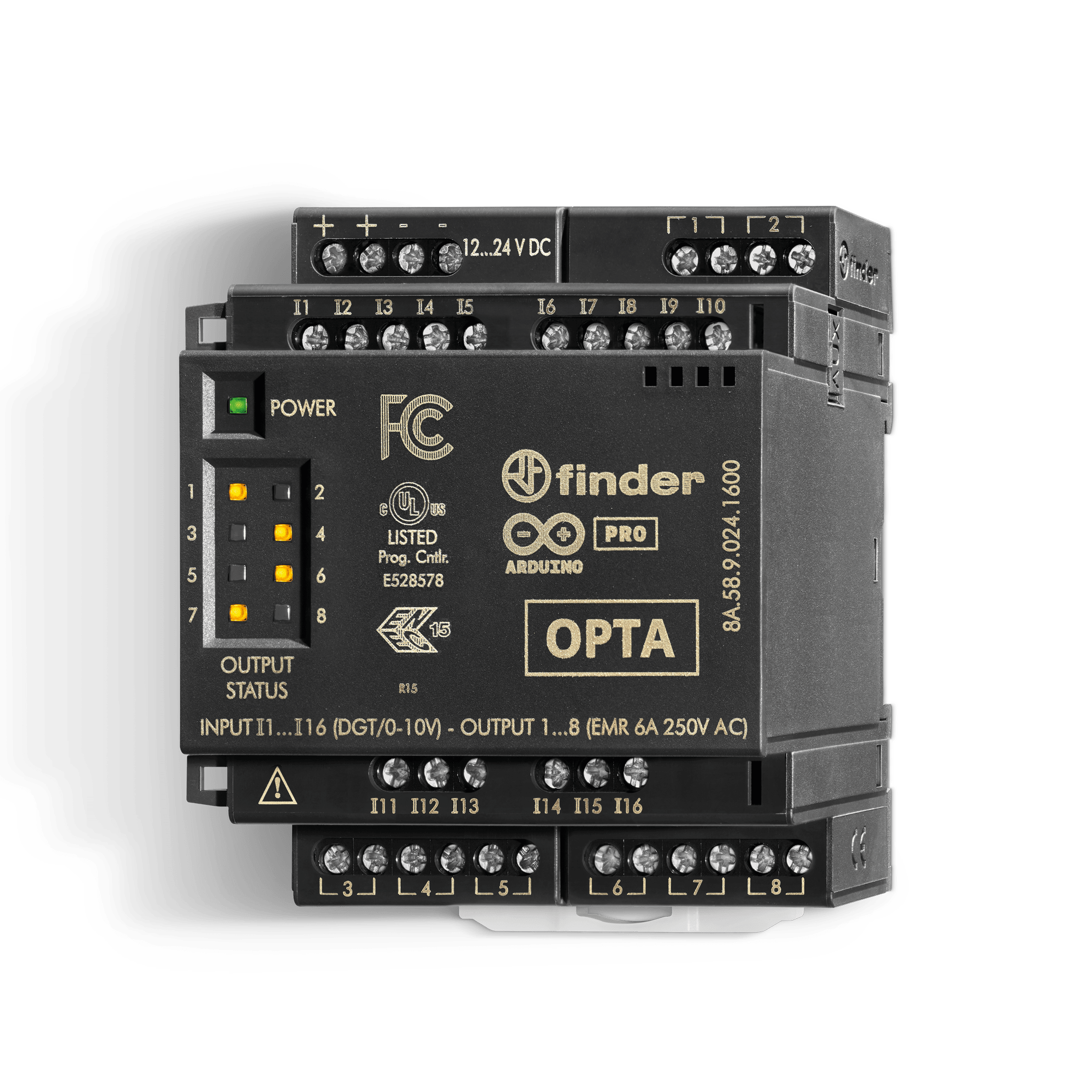 FINDER SPA - FIN8A589024160C ESPANSIONE DIGITAL PLR OPTA CODESYS