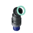 TEAFLEX - TEA8BBF12G02 CURVA 45?IP68 BF12 3/8NERO