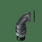 TEAFLEX - TEA8BFL23 FLANGIA 90? IP68 FL23 NERO