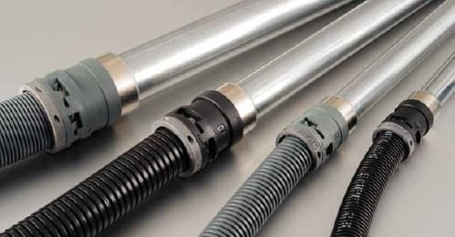 TEAFLEX - TEA8BPC2932 TUBO GUAINA NERO IP68 PC2932