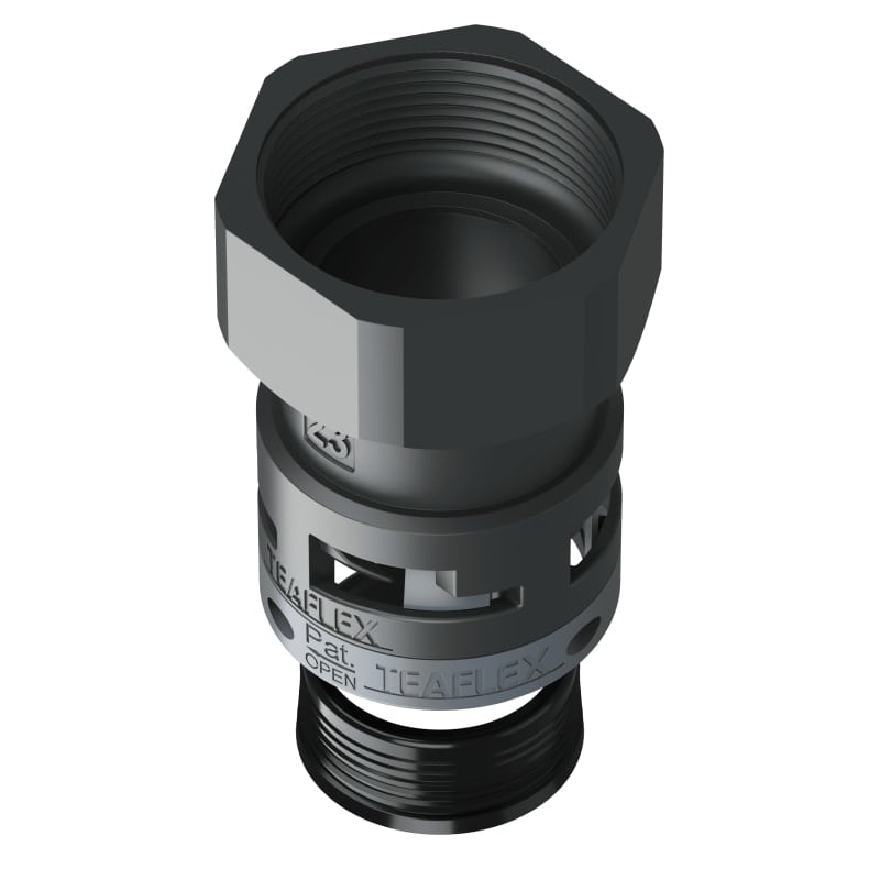TEAFLEX - TEA8BSF23P29 FEMMINA IP68 SF23 PG29 NERO