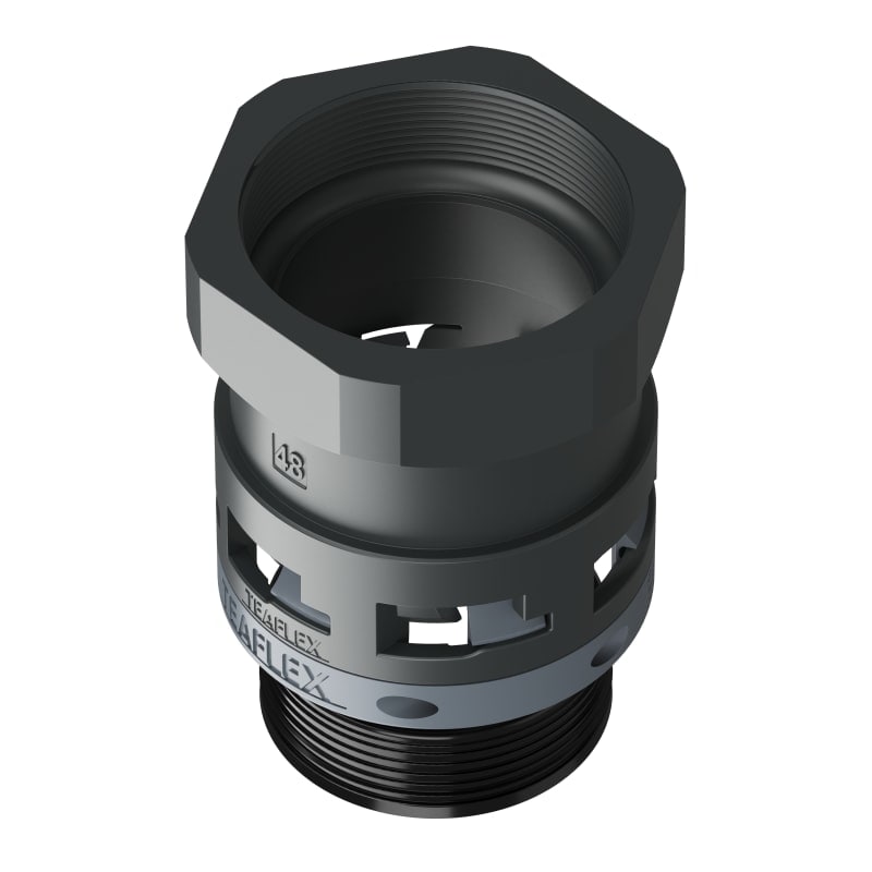 TEAFLEX - TEA8BSF48P48 FEMMINA IP68 SF48 PG48 NERO