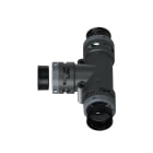 TEAFLEX - TEA8BT232323 RACC. T NERO IP68 23-23-23