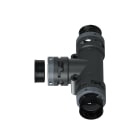 TEAFLEX - TEA8BT232323 RACC. T NERO IP68 23-23-23