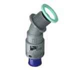 TEAFLEX - TEA8GBF10G02 CURVA 45?IP68 BF10 3/8GRIGI