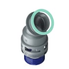 TEAFLEX - TEA8GBF36N06 CURVA 45?IP68 36NPT1 1/4GRIGIO