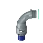TEAFLEX - TEA8GBN12P11 CURVA 90?IP68 BN12 PG11 GRIGI