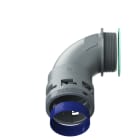 TEAFLEX - TEA8GBN48N08 CURVA 90?IP68 48NPT 2 GRIGIO