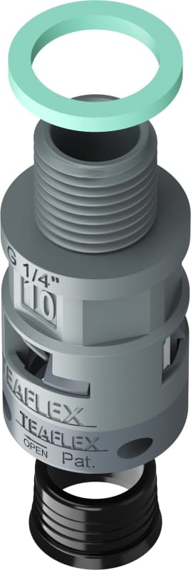 TEAFLEX - TEA8GSM10G01 RACC.GRIGIO IP68 SM10 G 1/4