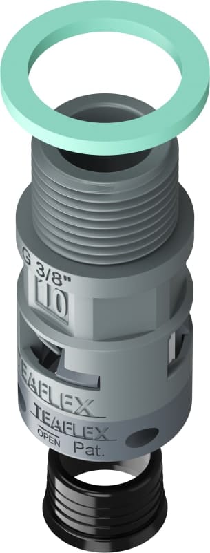 TEAFLEX - TEA8GSM10G02 RACC.GRIGIO IP68 SM10 G 3/8