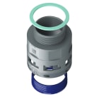 TEAFLEX - TEA8GSM48G07 RACC.GRIGIO IP68 SM48 G 1 1/2