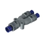 TEAFLEX - TEA8GY100707 RACC. Y GRIGIO IP68 10-07-07