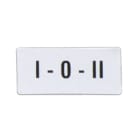 LOVATO - LOVLPXAGB205 ETICHETTA SELETTORI I-O-II