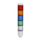LOVATO - LOV8LT4K08BG COLONNA LUMIN. 45MM COLORI B-V-B-A-R 24V