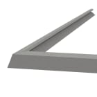 LINEA LIGHT (ILED) - ILD64665 DIRIGO ALU.CORNER INT GR.9006 GOFFR