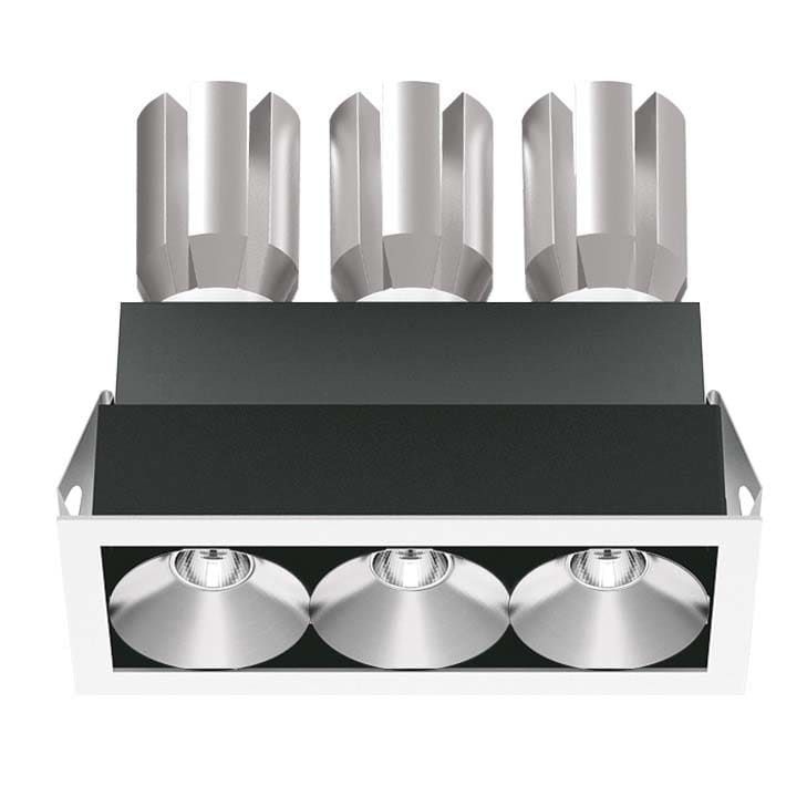 LINEA LIGHT (ILED) - ILD64509W45 CELL INC.3 LED X4W BC.45° BG+BG