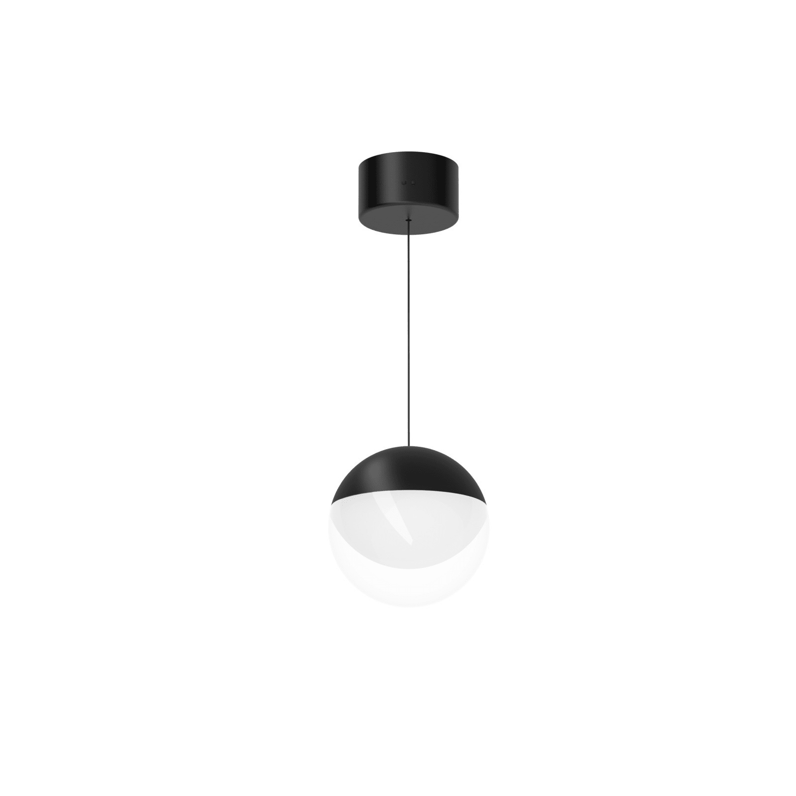 LINEA LIGHT (ILED) - ILD9226 ROSSINI SOSP.6W NERO RAG