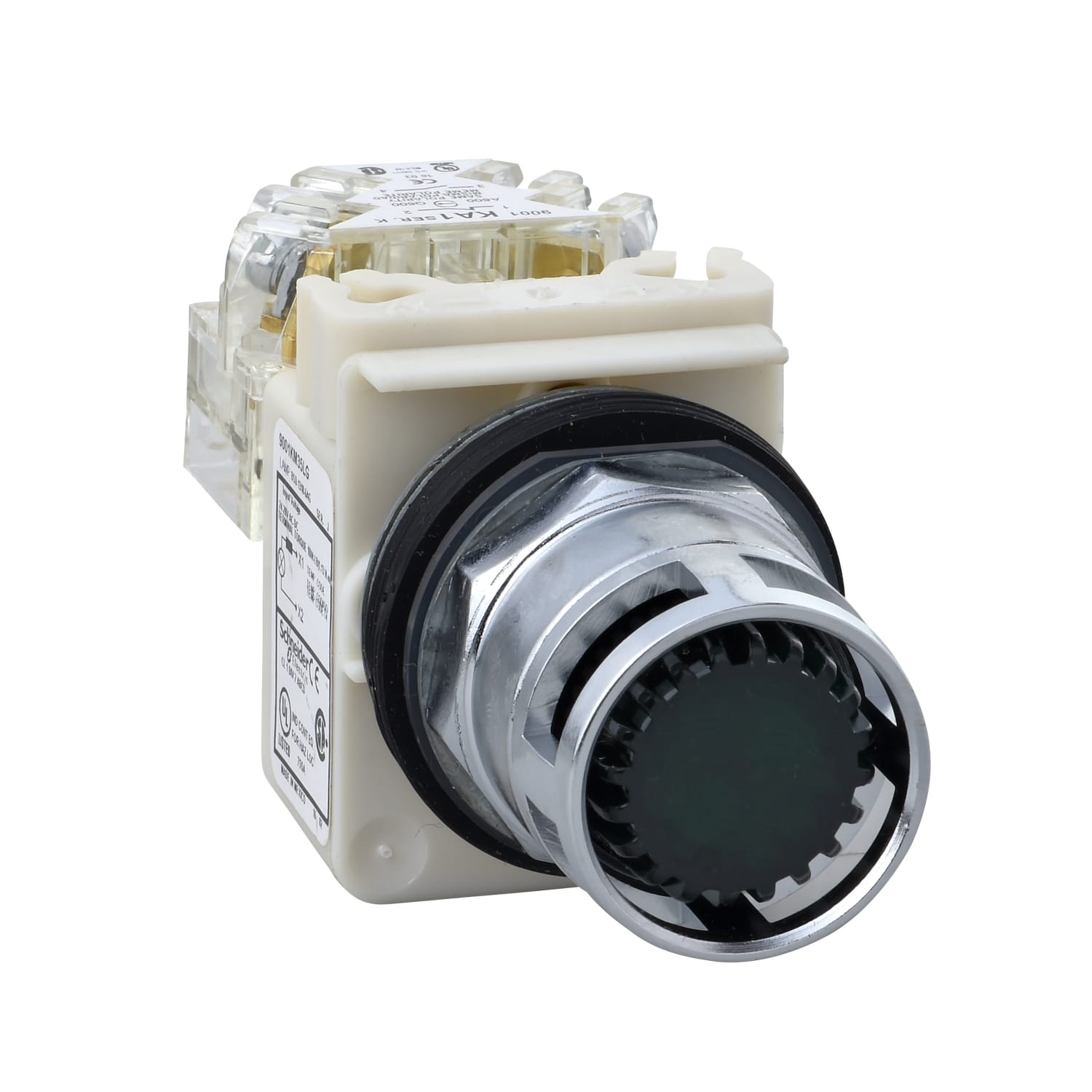 SCHNEIDER ELECTRIC - SNR9001K3L38LGGH13 PULSANTE LUMINOSO VERDE 120V NC+NO